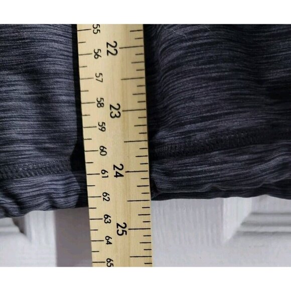 Prana Philipa Top Womens XL Heathered Gray Drawstring Hem Pockets Relaxed Fit - Picture 7 of 8